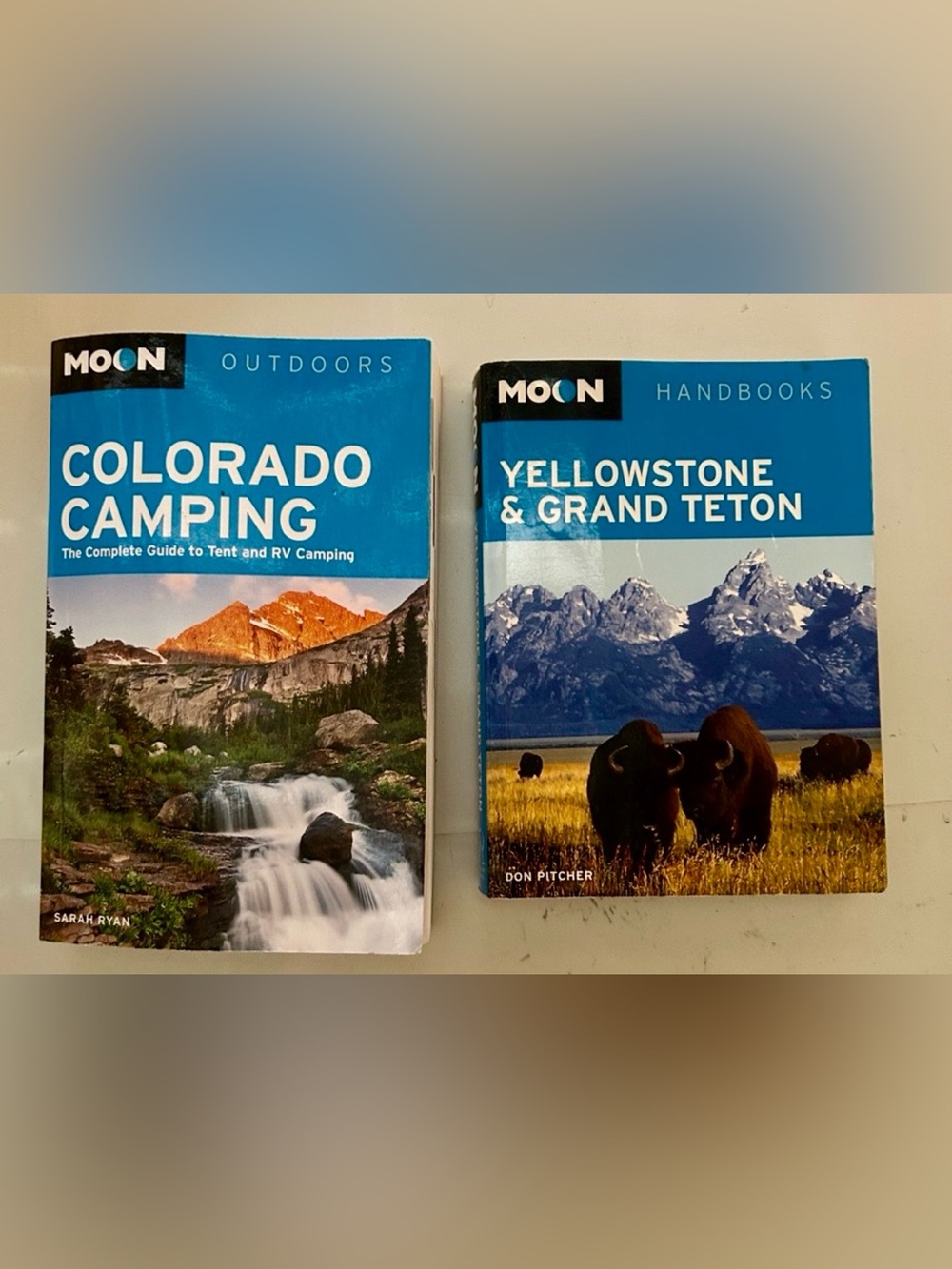 Moon Outdoor Guidebooks Colorado Camping Yellowstone Grand Teton Guide Books